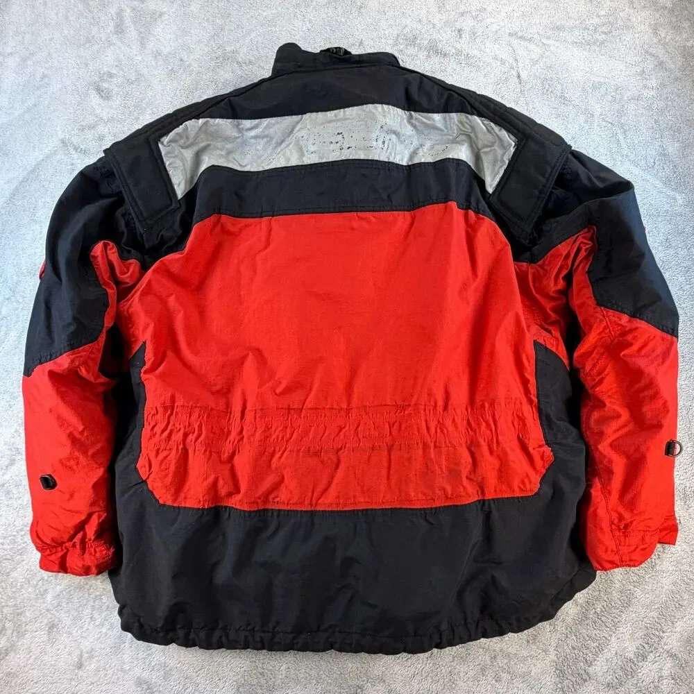 Arctiva Snowmobile Jacket Men’s XXL 3-in-1 Insulated Black Red Winter Coat
